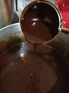 the batter will be quite runny - but don't worry!